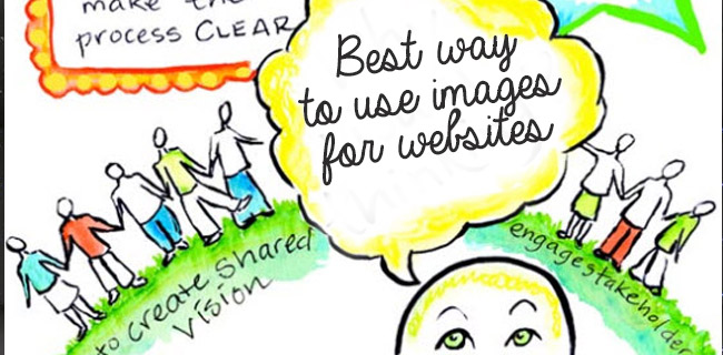 Best way to use images for websites